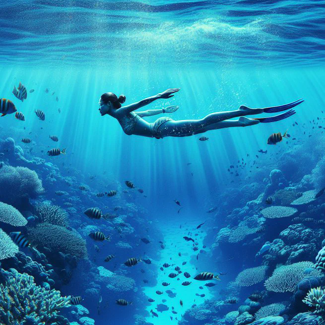 Achieving 50yd in Freediving