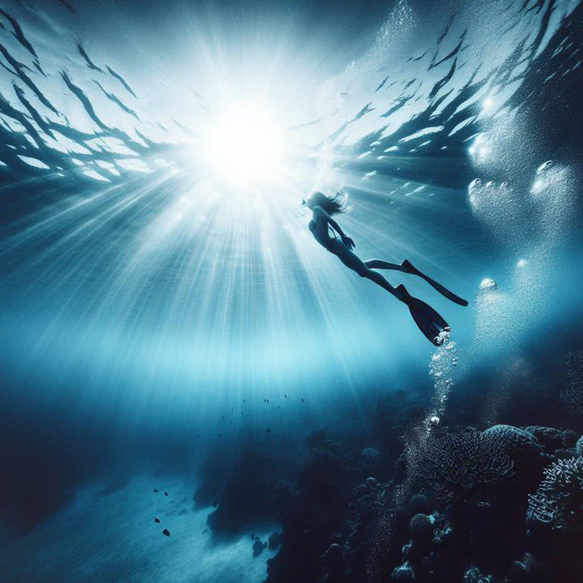 Chest Pain After Freediving Ascent